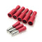 100pcs Red Insulated Female&Male Bullet Butt Connector Crimp Terminals