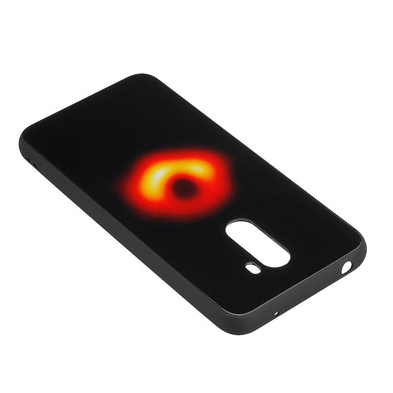 Bakeey Black Holes Collapsar Tempered Glass&Soft TPU Protective Case For Xiaomi Pocophone F1