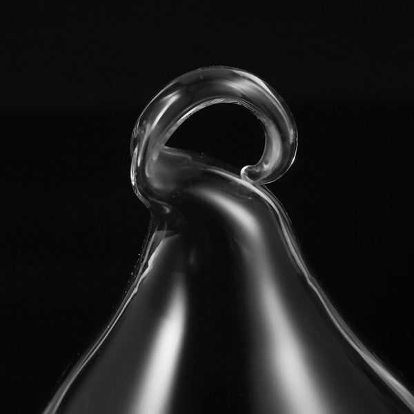 Haning Water Drop Shaped Glass Vase Double Holes Bottle Home Garden Wedding Party Decoration