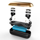 TWS bluetooth 5.0 Wireless Earphone 2000mAh Large Capacity Stereo Sports Hifi Headset With Mic