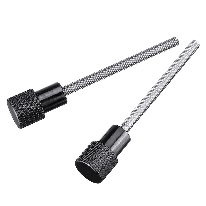 2pcs 5.5 inch M4 Release Groove Feed Trough Hand Fixing Screw For Light Curing 3D Printer