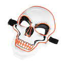Halloween LED Light Skull Head Face Mask Carnival Night Cosplay Costume Props