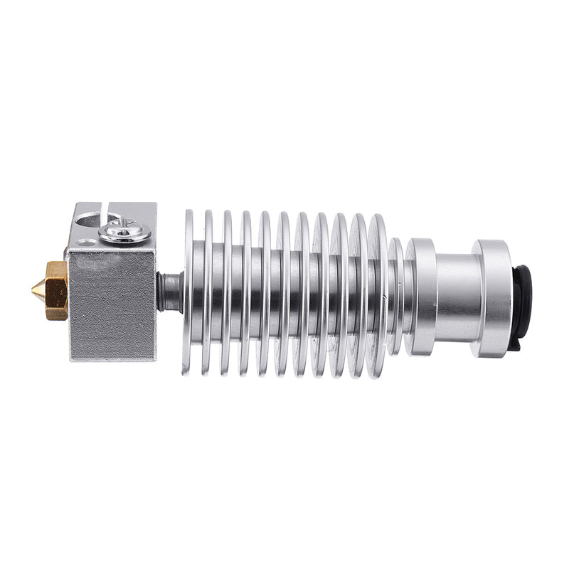V6 1.75mm Short/Lone Distance Nozzle Extruder J-head Hotend Extrusion Print Head Assembly Kit with Teflon Tube for 3D Printer