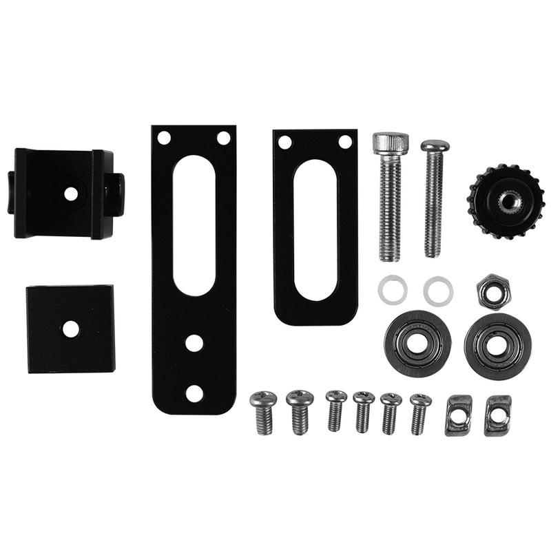Aluminum 2020 Profile X-Axis Synchronous Belt Stretch Straighten Tensioner Belt Adjustment Device for 3D Printer
