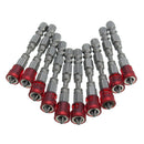 Effetool 10pcs 65mm PH2 Magnetic Screwdriver Bits 1/4 Inch Hex Shank Screwdriver Bit