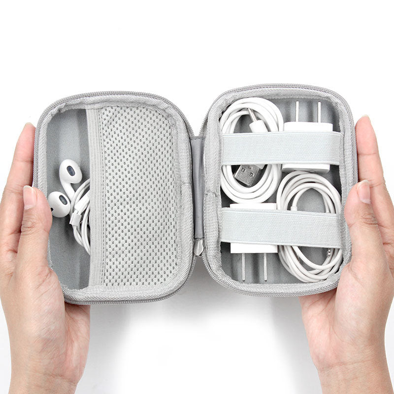 Boona Digital Accessories Storage Bag USB Cable Charger U Disk Earphone Memory Card Organizer Bag