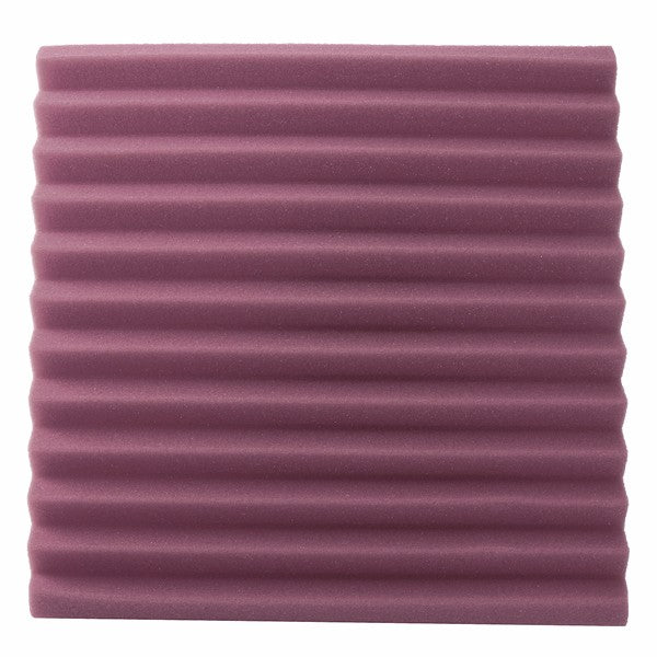 30x30x3cm Purple Acoustic Soundproof Foam Sound Absorbing Waved Sponge