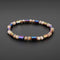Unisex Ethnic Hematite Beads Anklet Classic Colorful Beaded Ankle Bracelets Creative Jewerlys