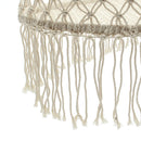 White Hanging Rope Macrame Hammock Chair Swing Baby Nursery Bassinet Cradle