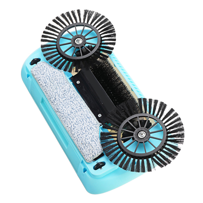 2 In 1 Cordless Hand Push Broom Household Sweeper Broom Mop Floor Dust Cleaner Tool