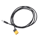 RJXHOBBY XT60 Male Bullet Connector to Male DC 5.5X 2.5mm DC5525 Rubber Power Cable for TS100 Electric Soldering Iron