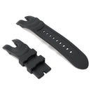 Black Rubber Wristwatch Watch Band Strap For Invicta Reserve Collection Venom