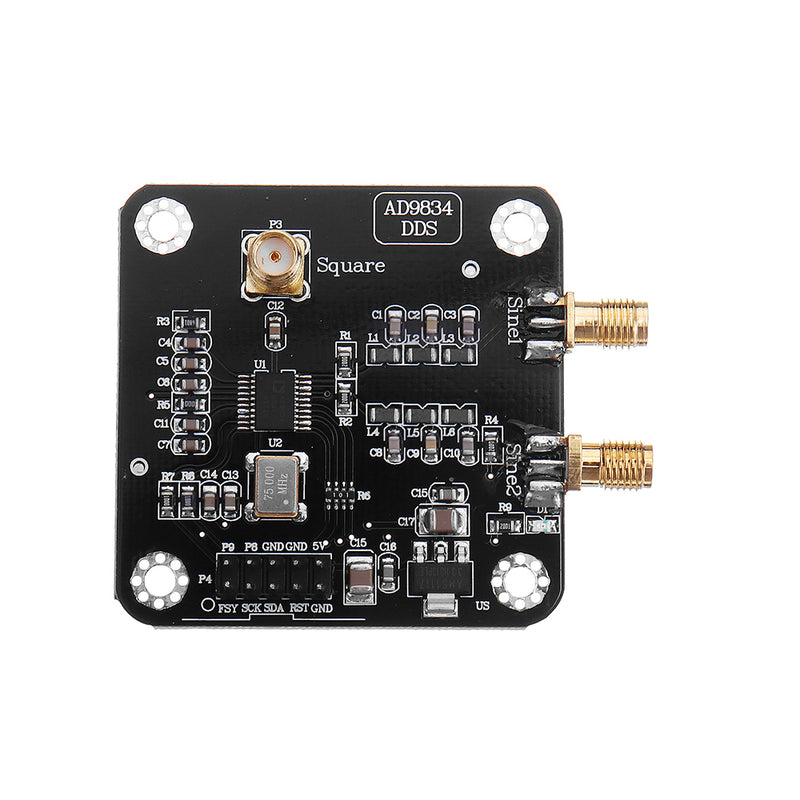 AD9834 DC 5V DDS Signal Generator Module Board Sine/Triangle/Square Wave Waveform Controllability