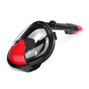 Full Face Snorkel Mask Scuba Diving Breathing Water Sports Security Buckle Set