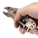 DANIU Bronzed Multitool Adjustable Wrench Jaw+Screwdriver+Pliers Multitool Set