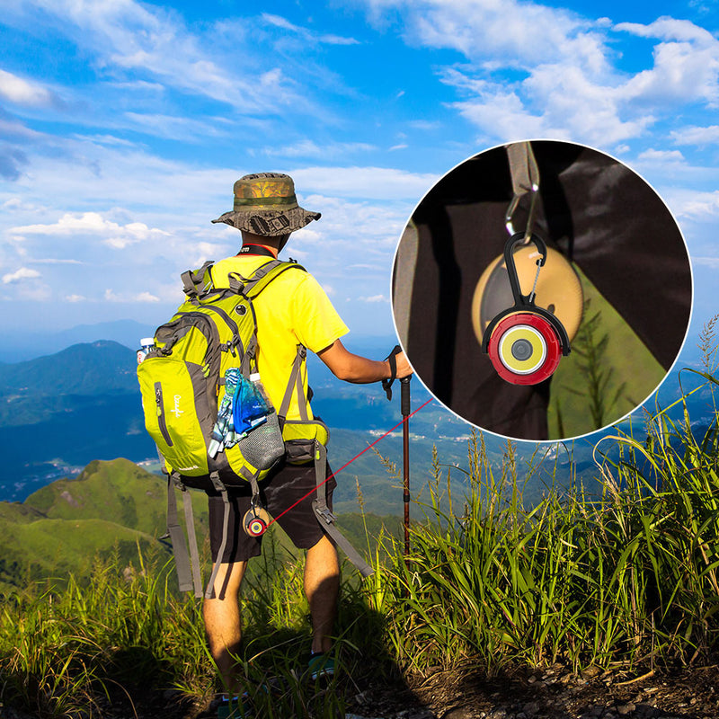 Portable 3Modes Mini Key Chain LED Flashlight Outdoor Mini Lights CR2032 Button Battery Flashlight