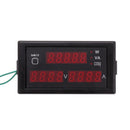 AC 110/220V Digital 80-300V 0-100A Watt Power Meter Voltage Volt Amp Tster Gauge Ammeter Voltmeter