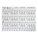 Music Keyboard Stickers & Piano Stickers 61 KEY SET Removable White Laminated Stickers