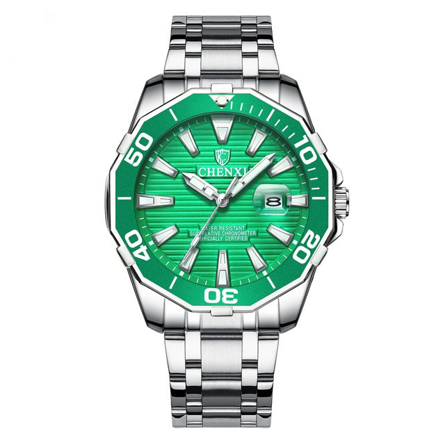 CHENXI 8205 Luminous Display Waterproof Quartz Watch Business Style Men Wrist Watch