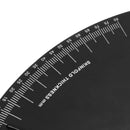 Slim Skinfold Skin Fold Tester Body Fat Caliper Test Measurement Guide 0-80MM