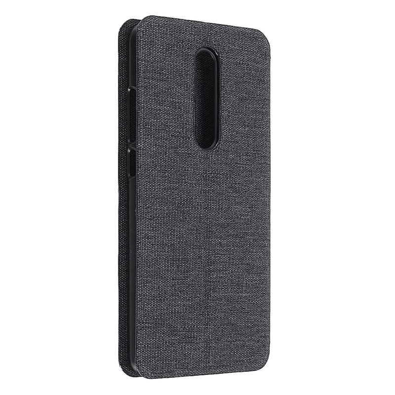 Bakeey Flip Shockproof Fabric Soft Silicone Edge Full Body Protective Case For Xiaomi Mi9T / Mi 9T Pro / Redmi K20 / Redmi K20 PRO
