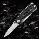 VOLKEN PE86A 11 IN 1 Multi-tool Folding Knife Outdoor Survival Bicycle Repair Tools