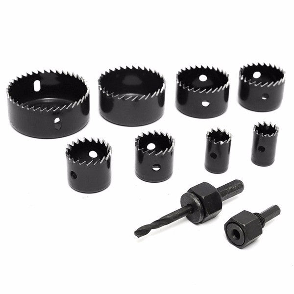 8pcs Hole Saw Cutting Set with Hex Wrench Wood Alloy Iron Cutter