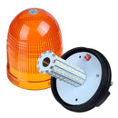 DC12-24V 80LED Roof Rotating Flash Amber Beacon Strobe Tractor Warning Signal Light Lamp