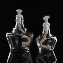 60mL 150mL Glass Alcohol Burner Heating Alcohol Lamp Lab Supplies Equipment