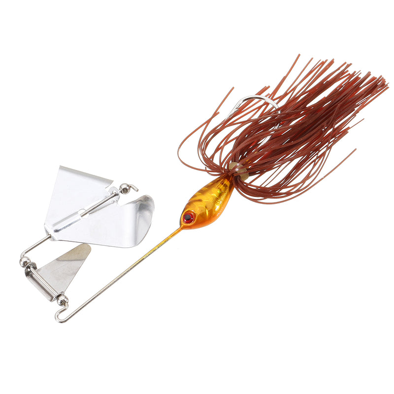 ZANLURE Metal 11cm 50g Buzz Fishing Lure Spinner Baits With Lead Head Crank Hook