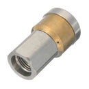 Pressure Washer Drain Sewer Rotary Cleaning Jetter Nozzle 3 Jet 1/8 Inch Female
