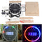 Geekcreit Full Color RGB Large Screen Multifunctional Electronic Clock DIY Kit Light Control Digital Tube Display Module MCU LED Clock