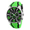 SKMEI 9128 Chronograph Sport Men Wrist Watch Silicone Strap Waterproof Quartz Watches