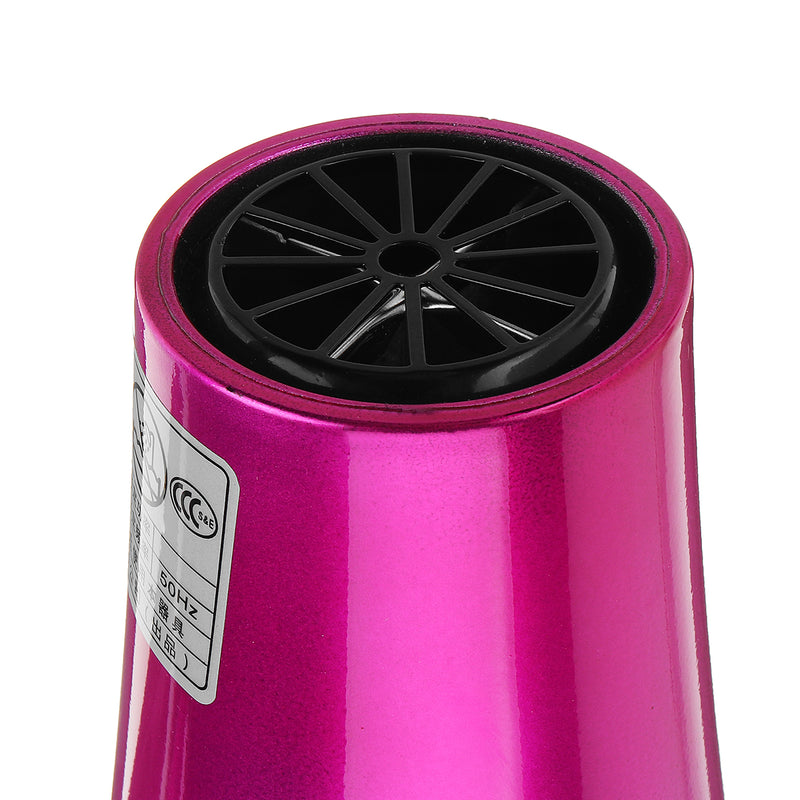 3200W 220V Hair Dryer with Accessories Black Purple 3 Temperature Wind Gear Adjustment Hair Salon for Home Tools