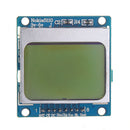 3pcs 5110 LCD Screen Display Module SPI Compatible With 3310 LCD For  Development