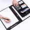 Fixed board + computer + mobile phone Holder bracket folder Multi-function a4 custom paper clip board stationery leather sales manager folder talk single business folder board