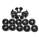 Plastic Bumper Linings Trays Push Rivet Trim Clips 8mm For Renault Clio MK1
