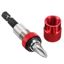 Drillpro Adjustable Screw Depth Magnetic Screwdriver Bit Holder with 5pcs PH2 Scewdriver Bits