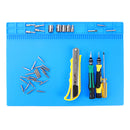 35x25cm Heat Resistant Insulation Silicone Pad Soldering Desk Mat Tools Platform