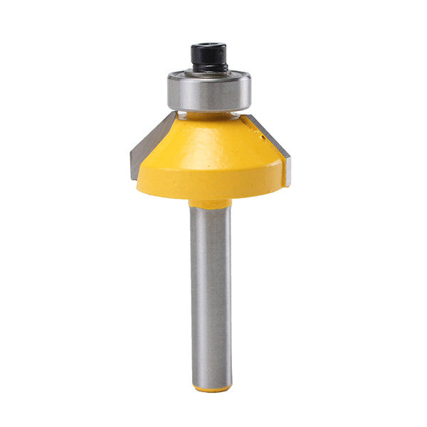 1/4 Inch Shank 45 Degree Chamfer Router Bit Edge Forming Router Bit Woodworking Tool