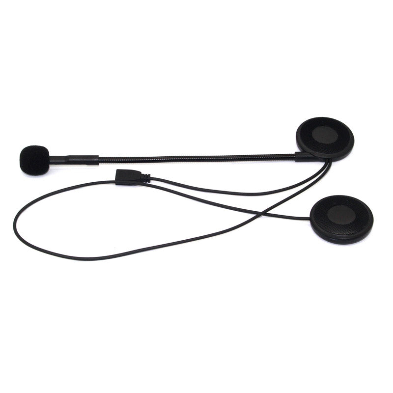 Enusic M5 Ultra-thin Noise Reduction BT Earphone Motorcycle Helmet Wirless bluetooth Headset Moto Speaker with Sponge Microphone