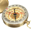 Pocket Watch Compass Classic Keychain Camping Hiking Navigation Outdoor Night Lights