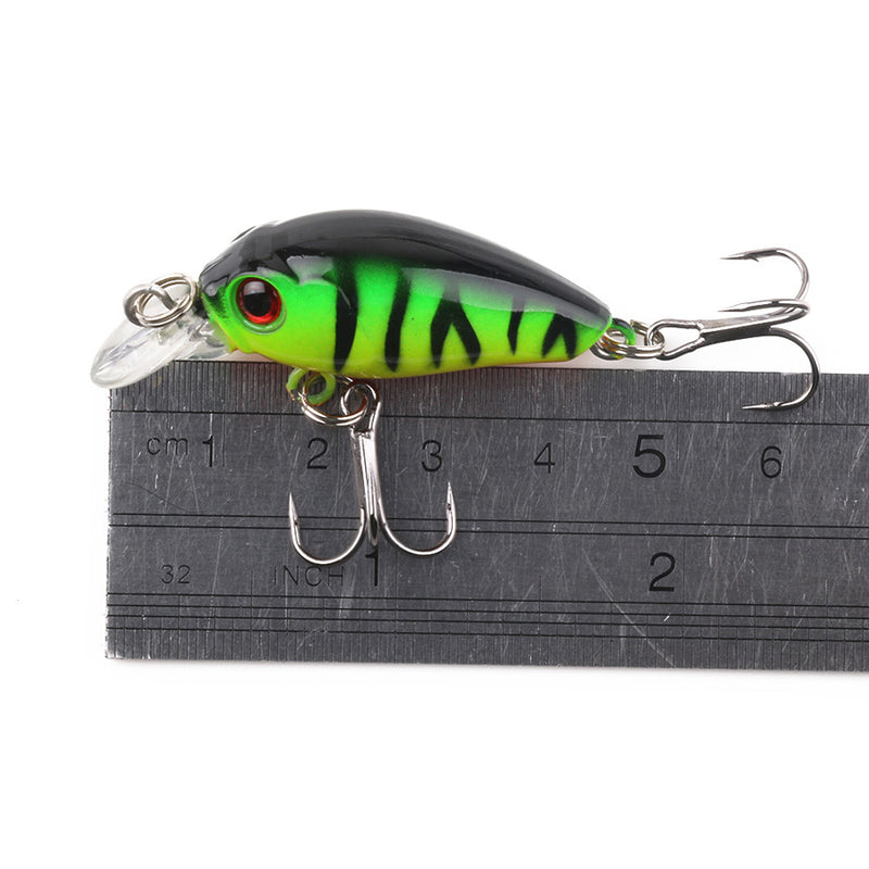 CB0485B 5Pcs/Set 4.5cm 4g Pesca Fishing Lure Diving Mini Crankbaits Wobblers Artificial Hard Bait