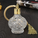 80ml Empty Glass Perfume Spray Bottle Vintage Style Spray Clear Crystal Refillable Bottles