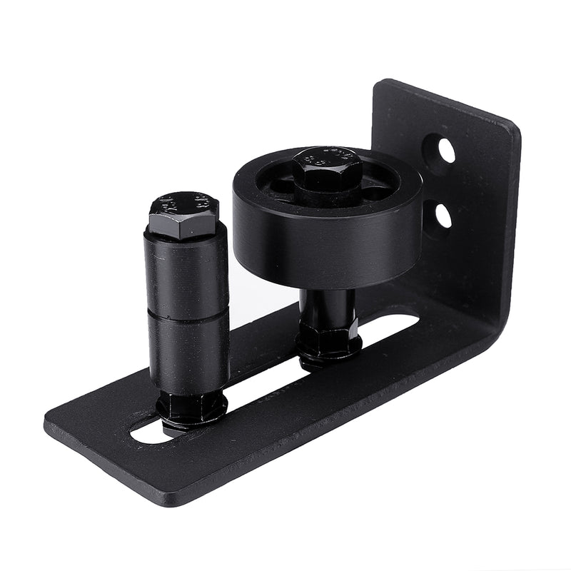 8 in 1 Sliding Barn Door Closet Wheels Tools Kit Track Floor System Unit Hardware Supplies