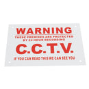 Camera Warning Sign A5 24 Hour CCTV We Can See You Metal Sticker Security Safety Sign