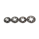 3mm 4mm 5mm 6mm Plum Clamp Flange Shaft Positioning Meson Push On Fasteners Locking Speed Clips