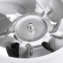 VADIV 4 Inch 100mm High-speed Mute Inline Metal Duct Fan Hydroponic Extractor Ventilation Booster Air Exhaust Blower