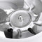 VADIV 4 Inch 100mm High-speed Mute Inline Metal Duct Fan Hydroponic Extractor Ventilation Booster Air Exhaust Blower