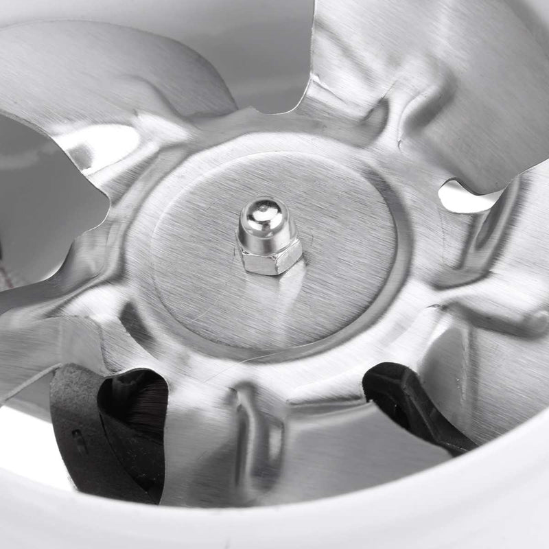 VADIV 4 Inch 100mm High-speed Mute Inline Metal Duct Fan Hydroponic Extractor Ventilation Booster Air Exhaust Blower